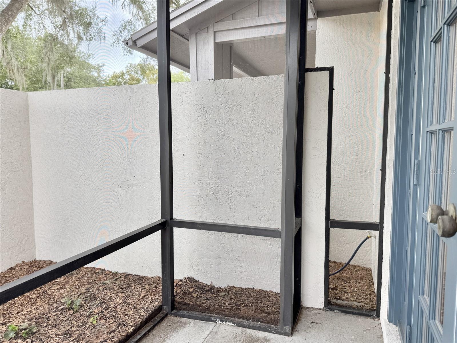 Living Area - Screened Area Outside Living Area