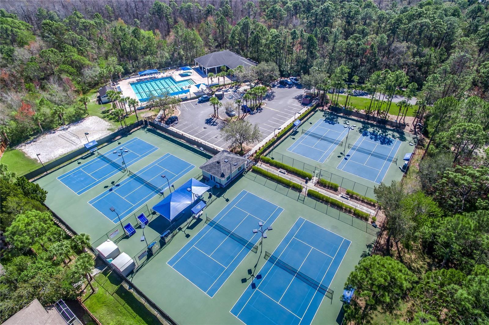 Tennis Courts with Westchase Association