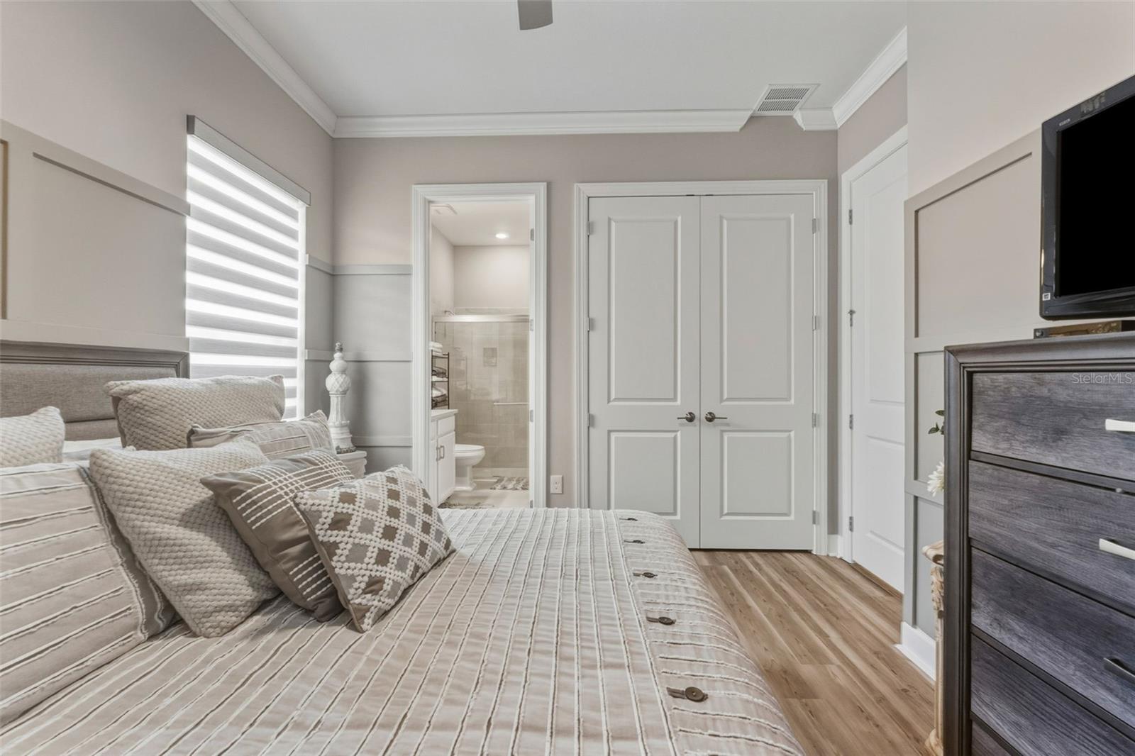 Bedroom 3 with connected Bathroom 3. This room provides privacy and comfort for a family member or guests.