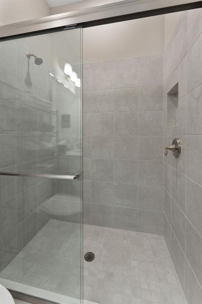 Bathroom 3 walk-in shower.  Mint condition!
