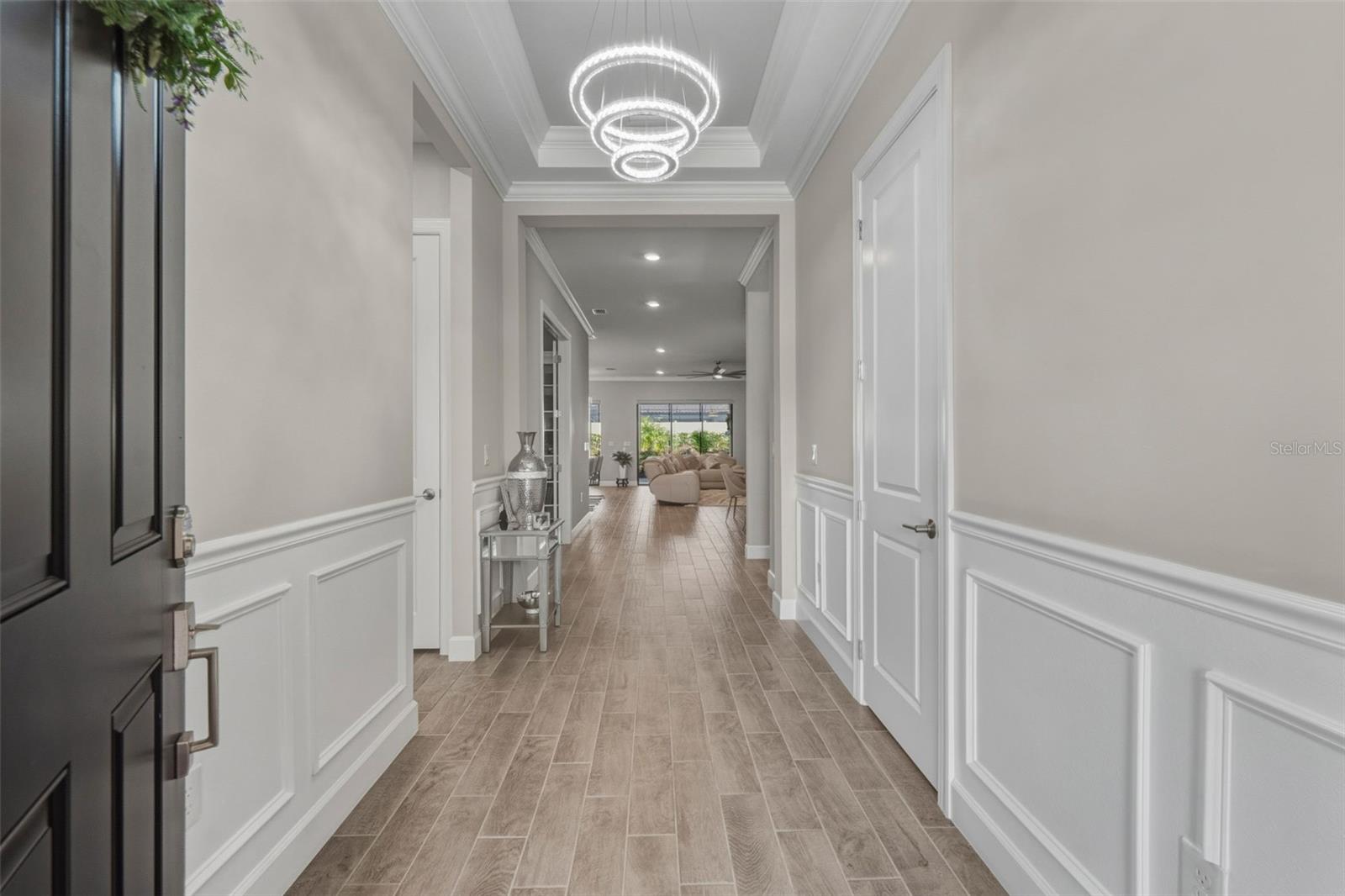 Custom finishes await as you enter!