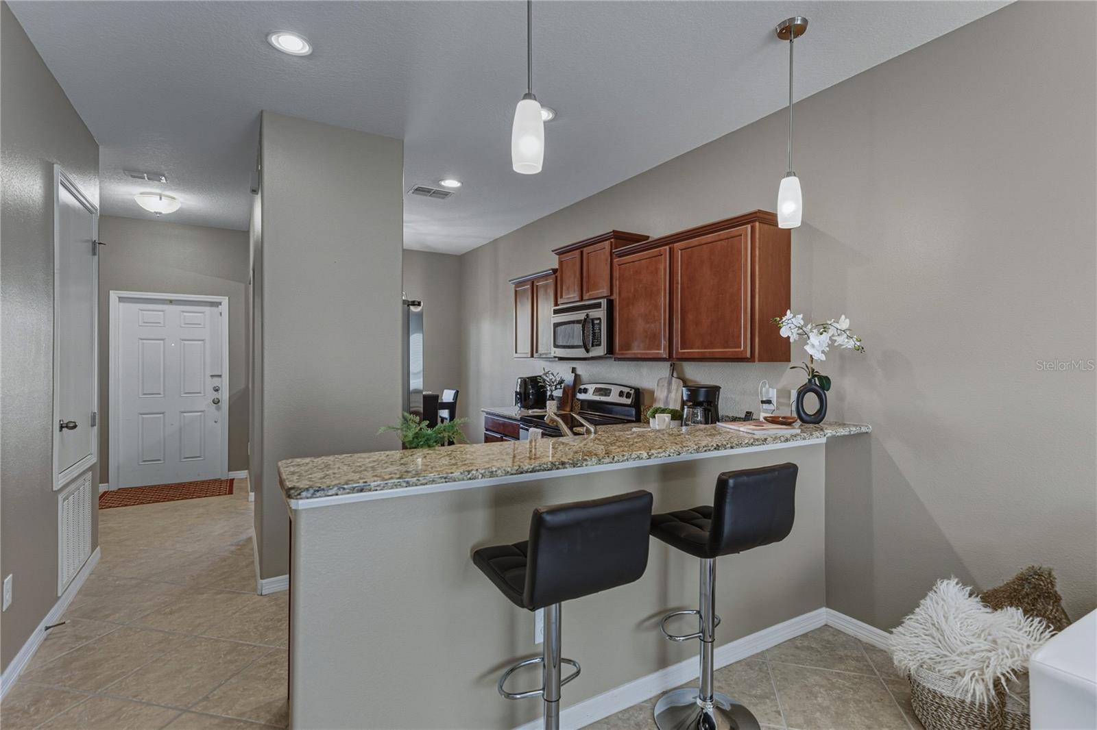 8 Feet of Bar Top Seating