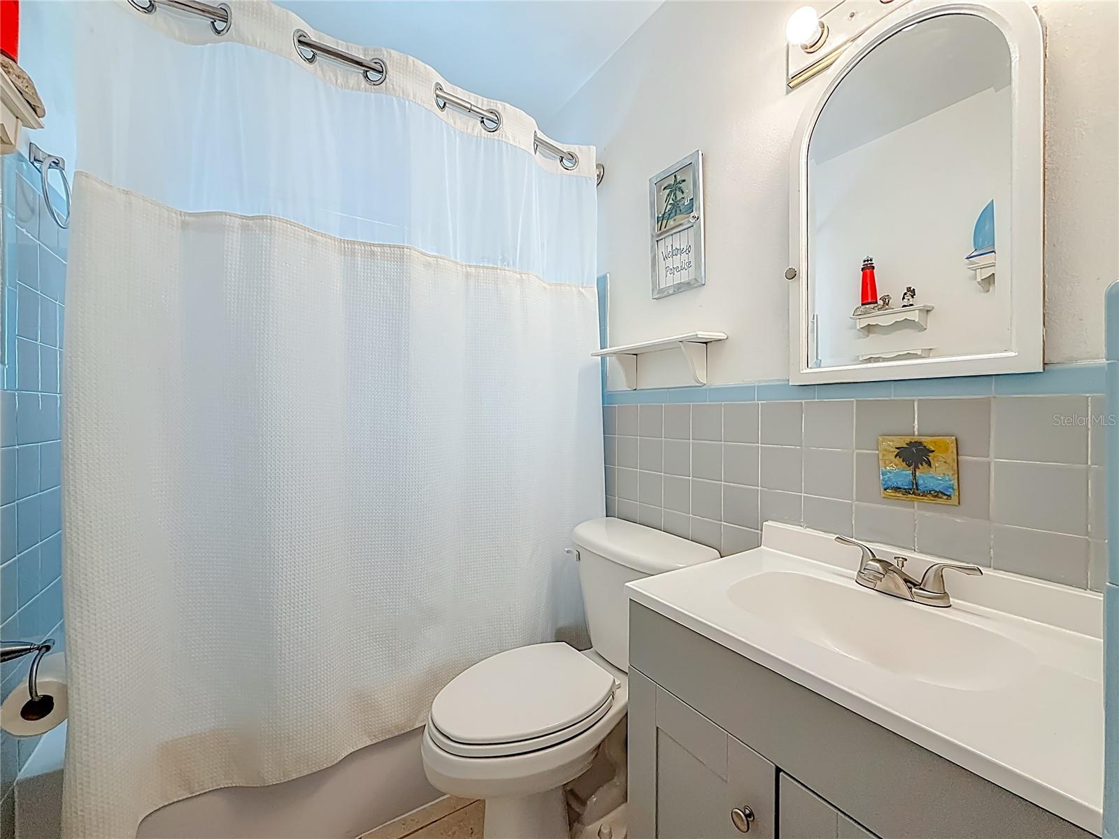 This is the bathroom in the home