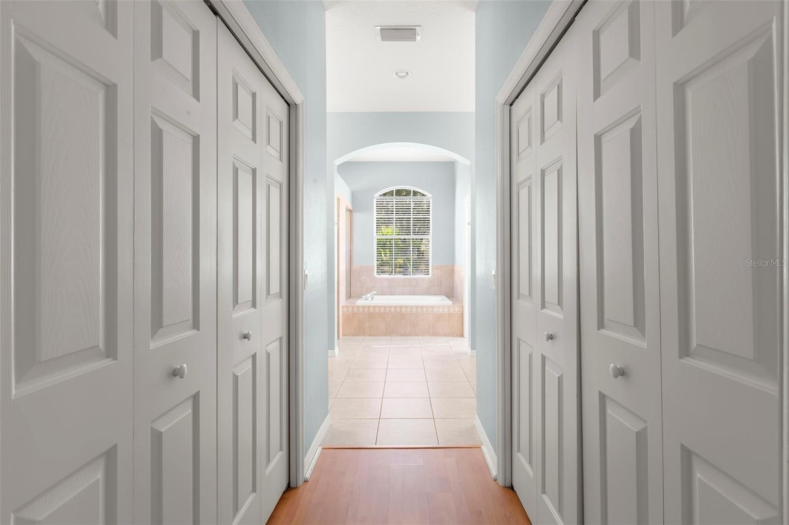 Closets and En-Suite Primary Bathroom