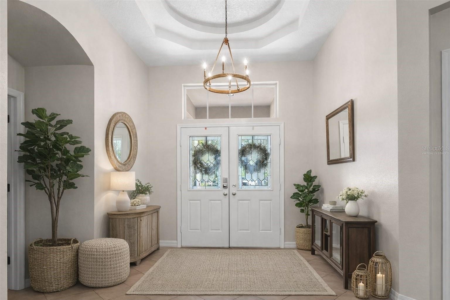 Virtually Staged - Foyer