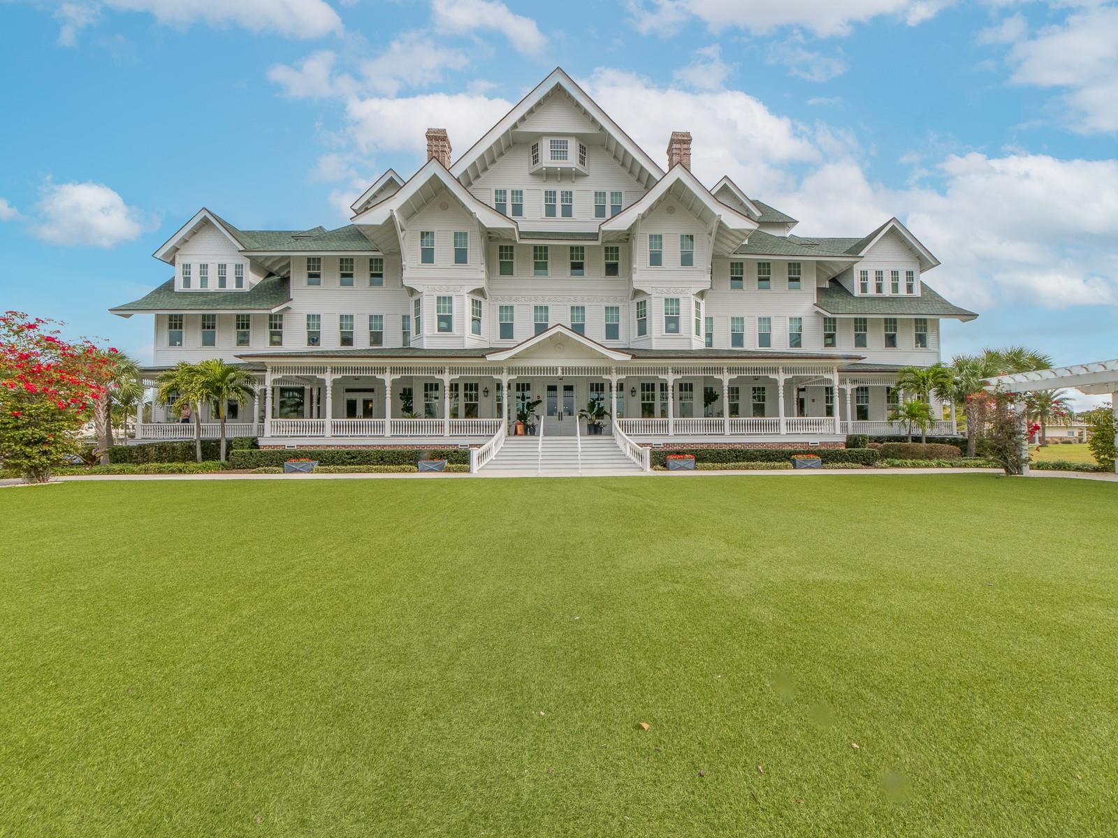 Biltmore hotel on grounds