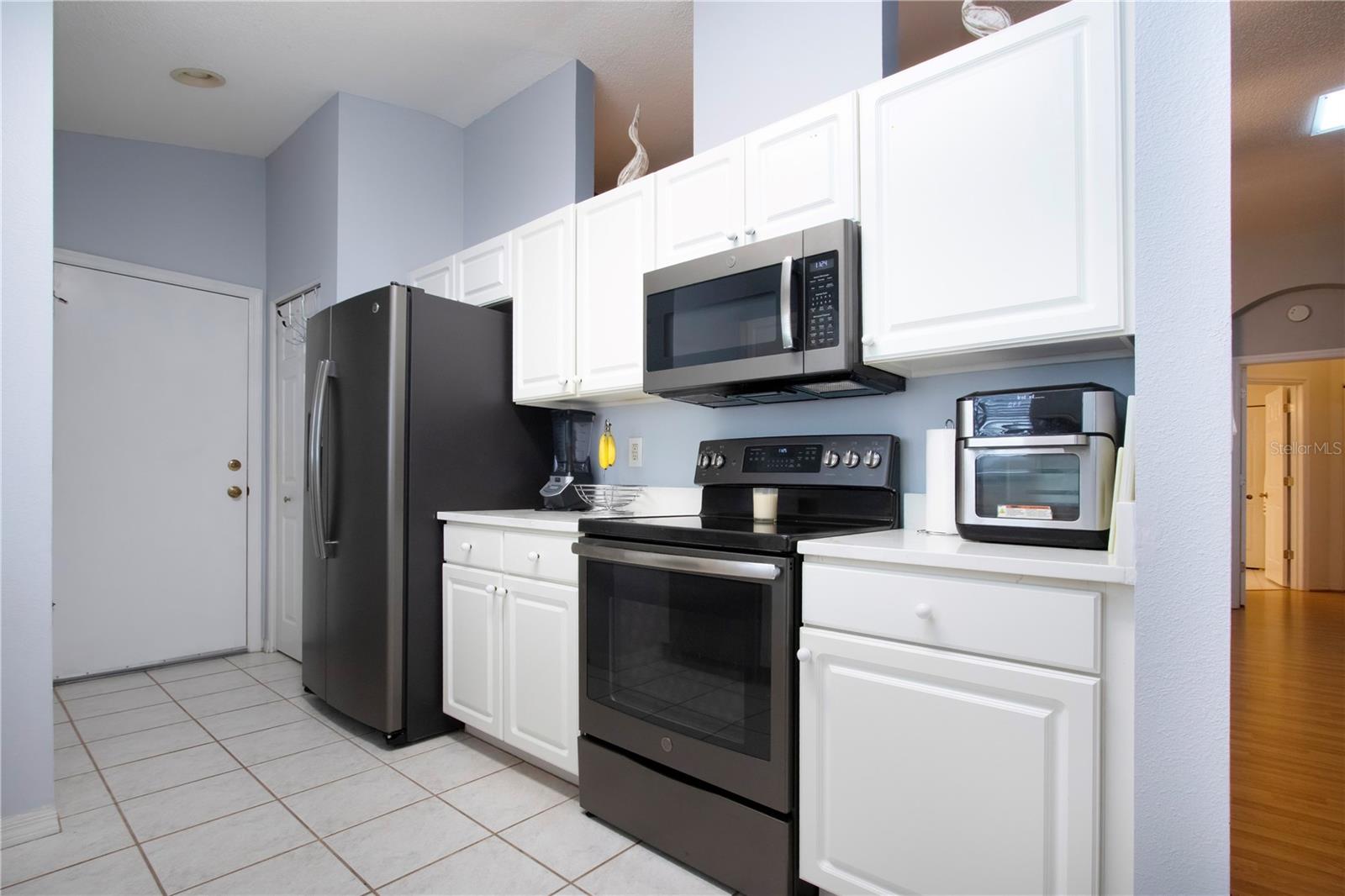Kitchen with new appliances