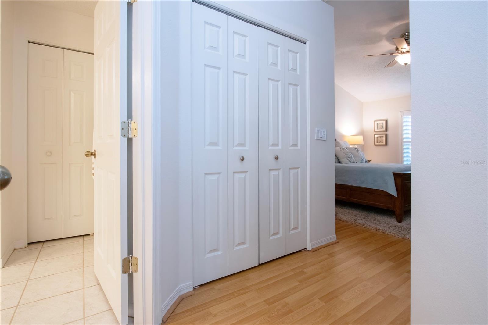 Entrance to master bedroom