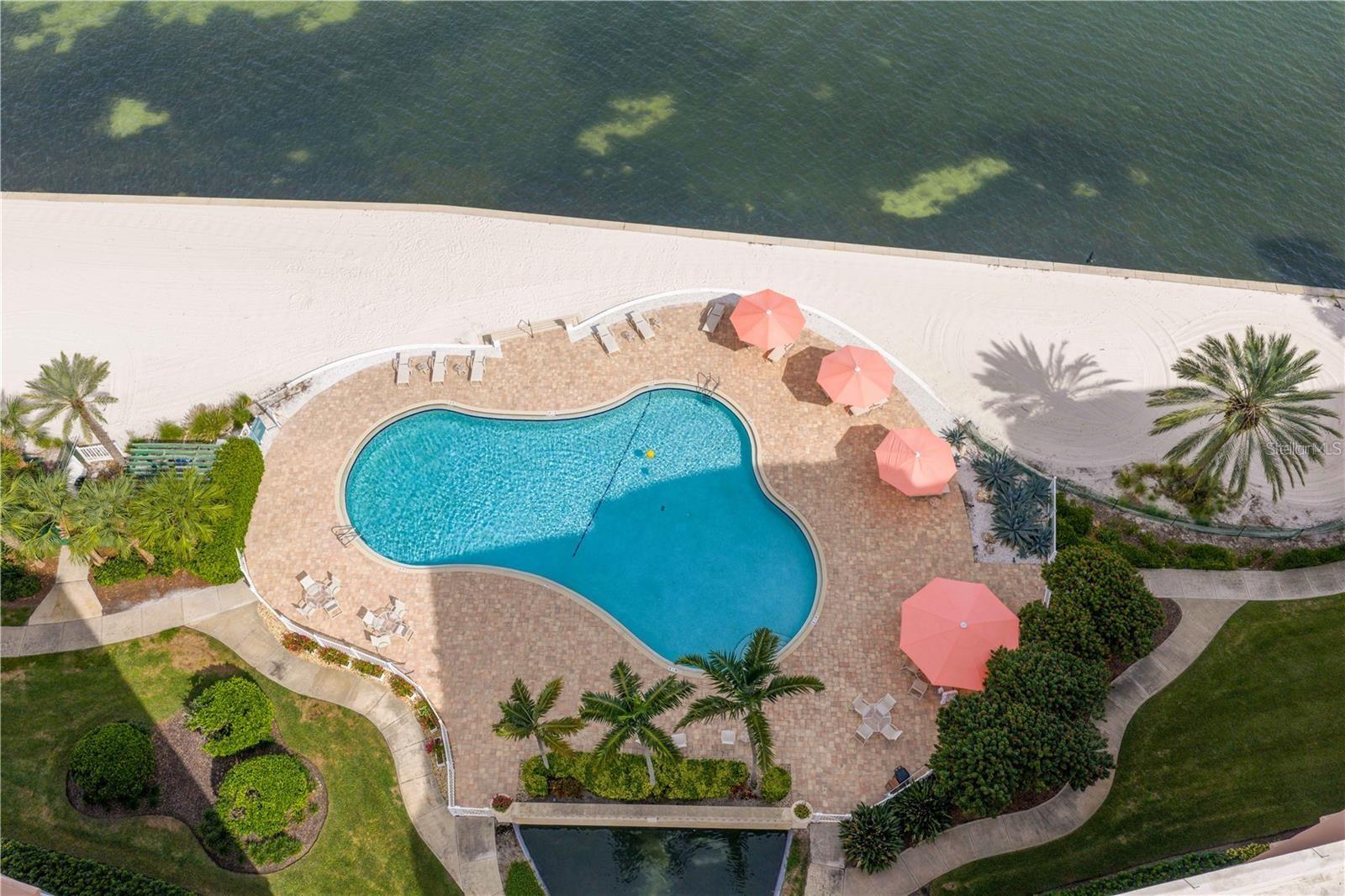 Heated Pool and Beach