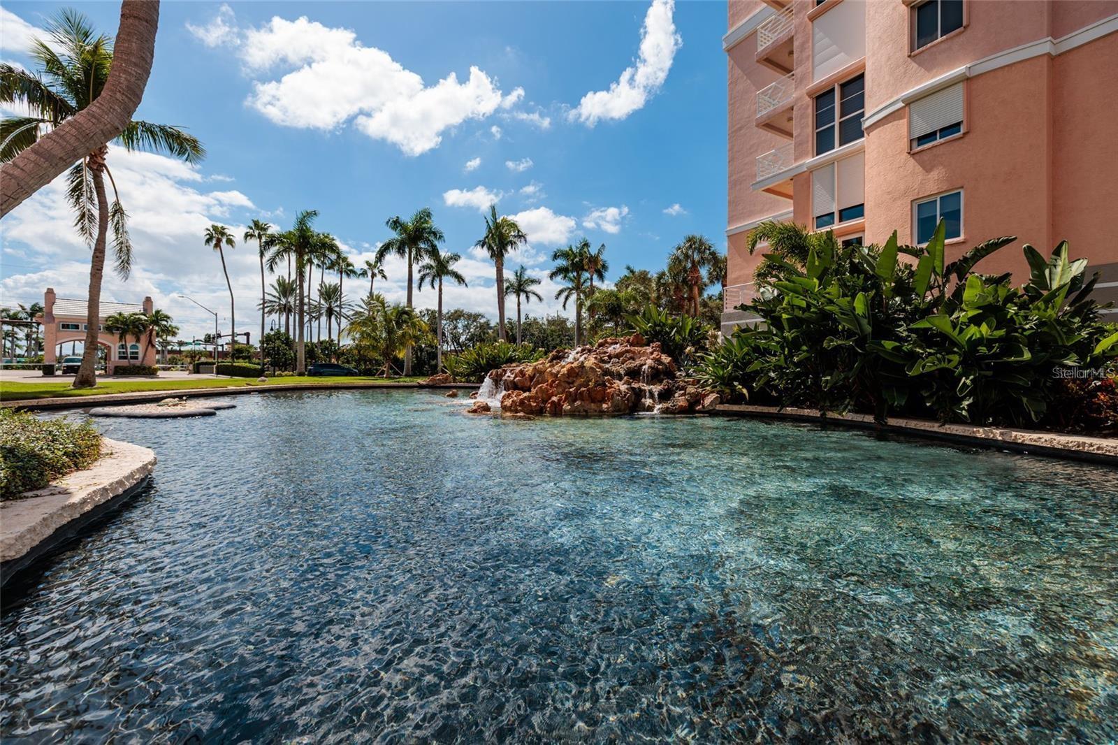Lagoon with Fountain