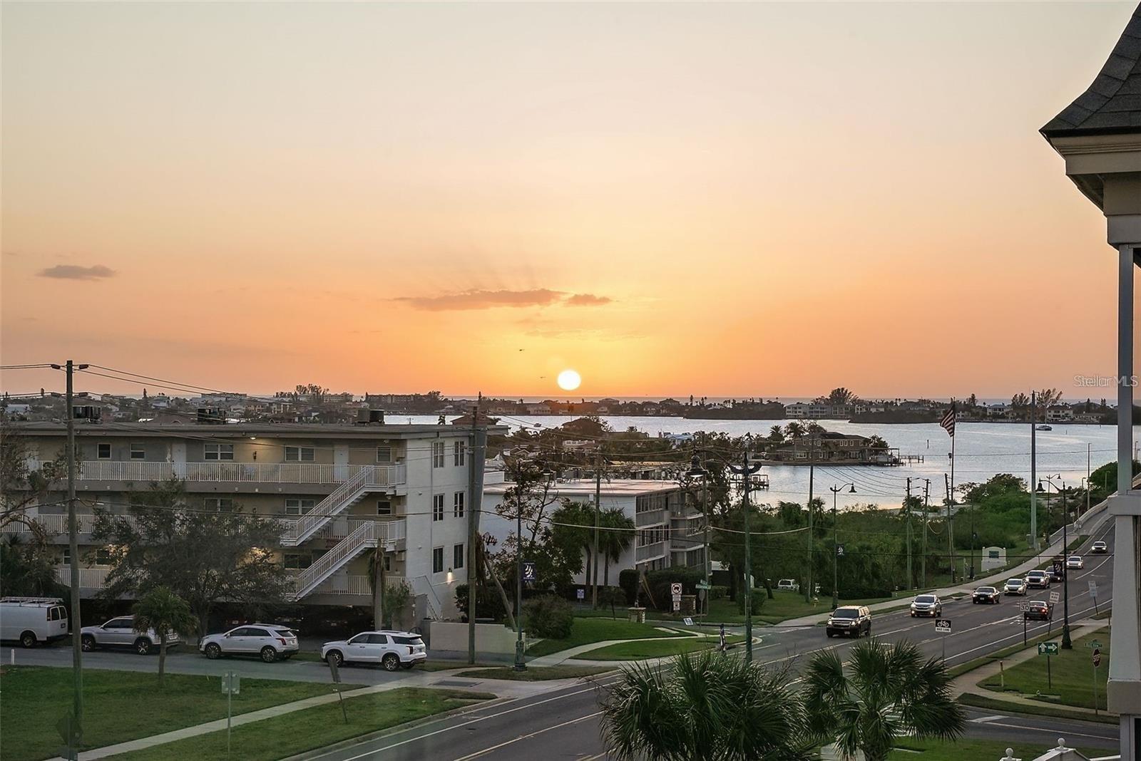 Sunset views from Florida Room