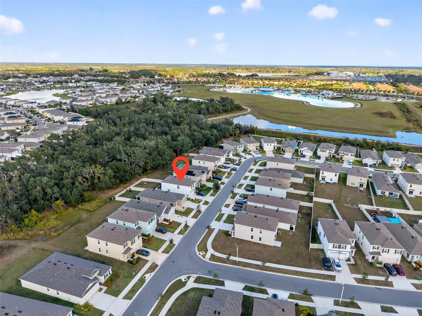 Drone Shot- Neighborhood