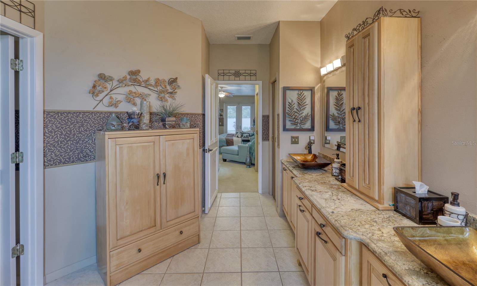 Primary Bath - Lots of Cabinet Space!