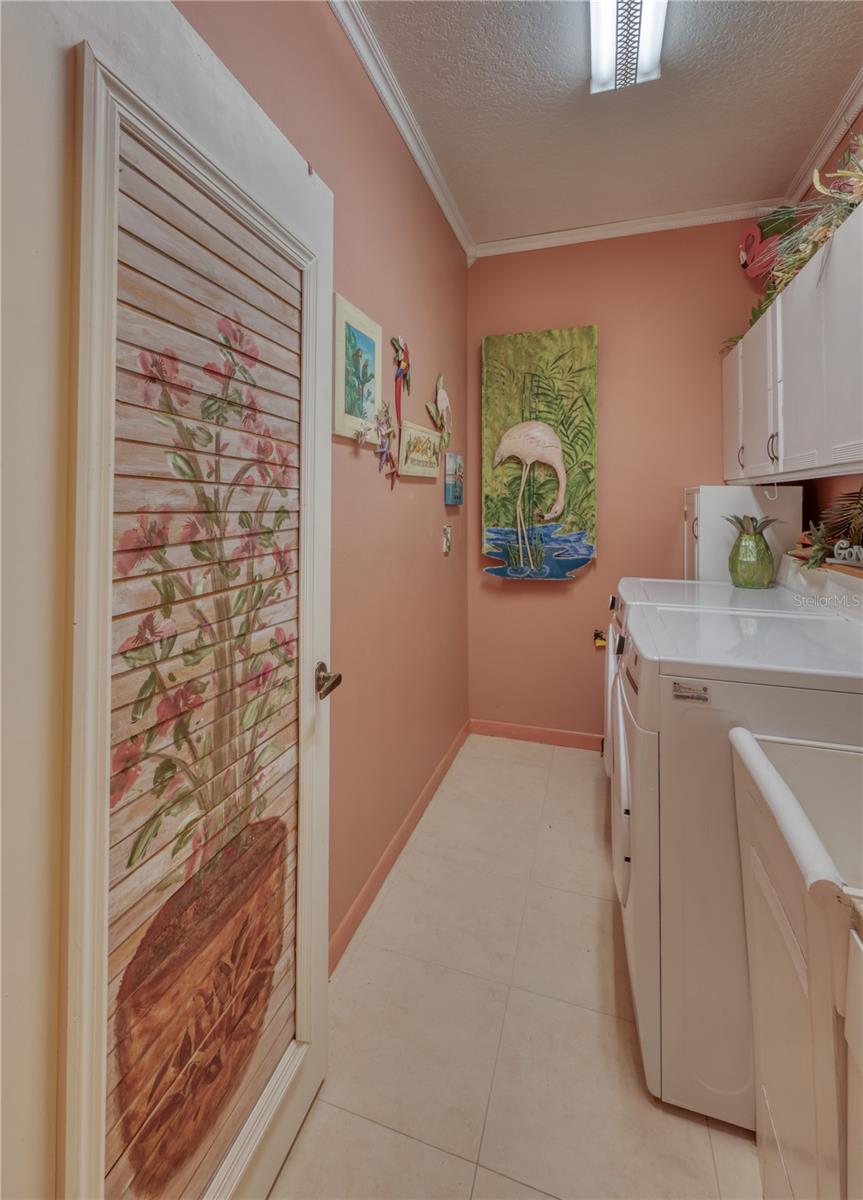 Indoor Laundry Room