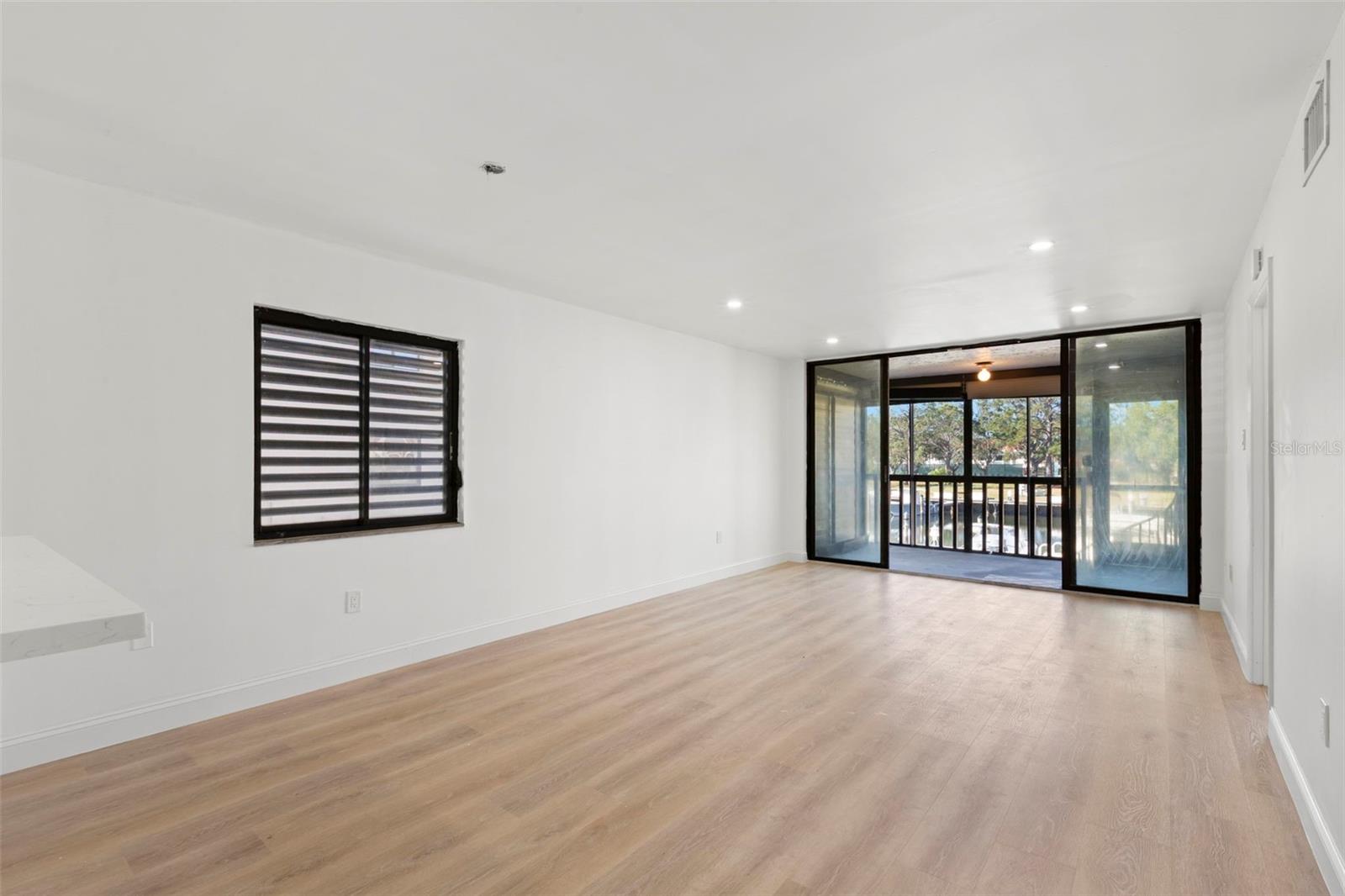 Dining / Living Room - beautiful new floors throughout!