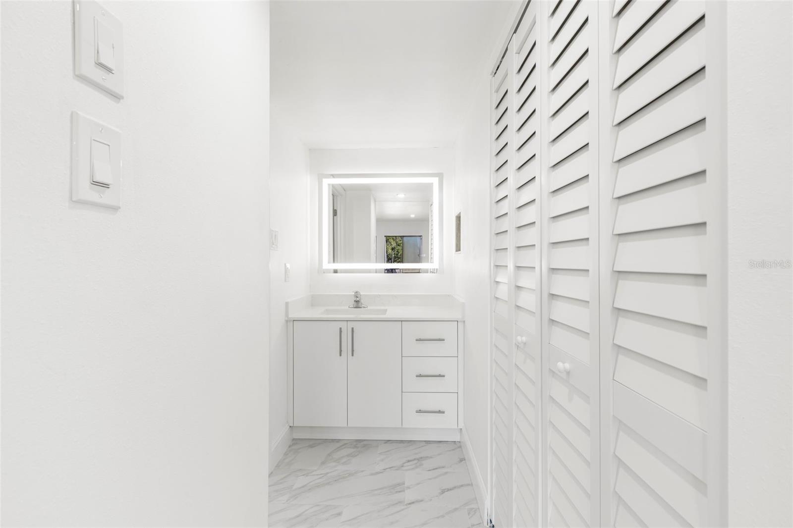 Fully upgraded primary bathroom