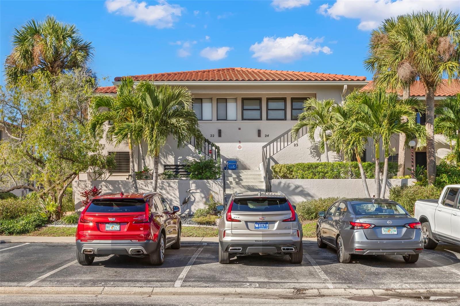 Assigned parking close and convenient to your front entrance