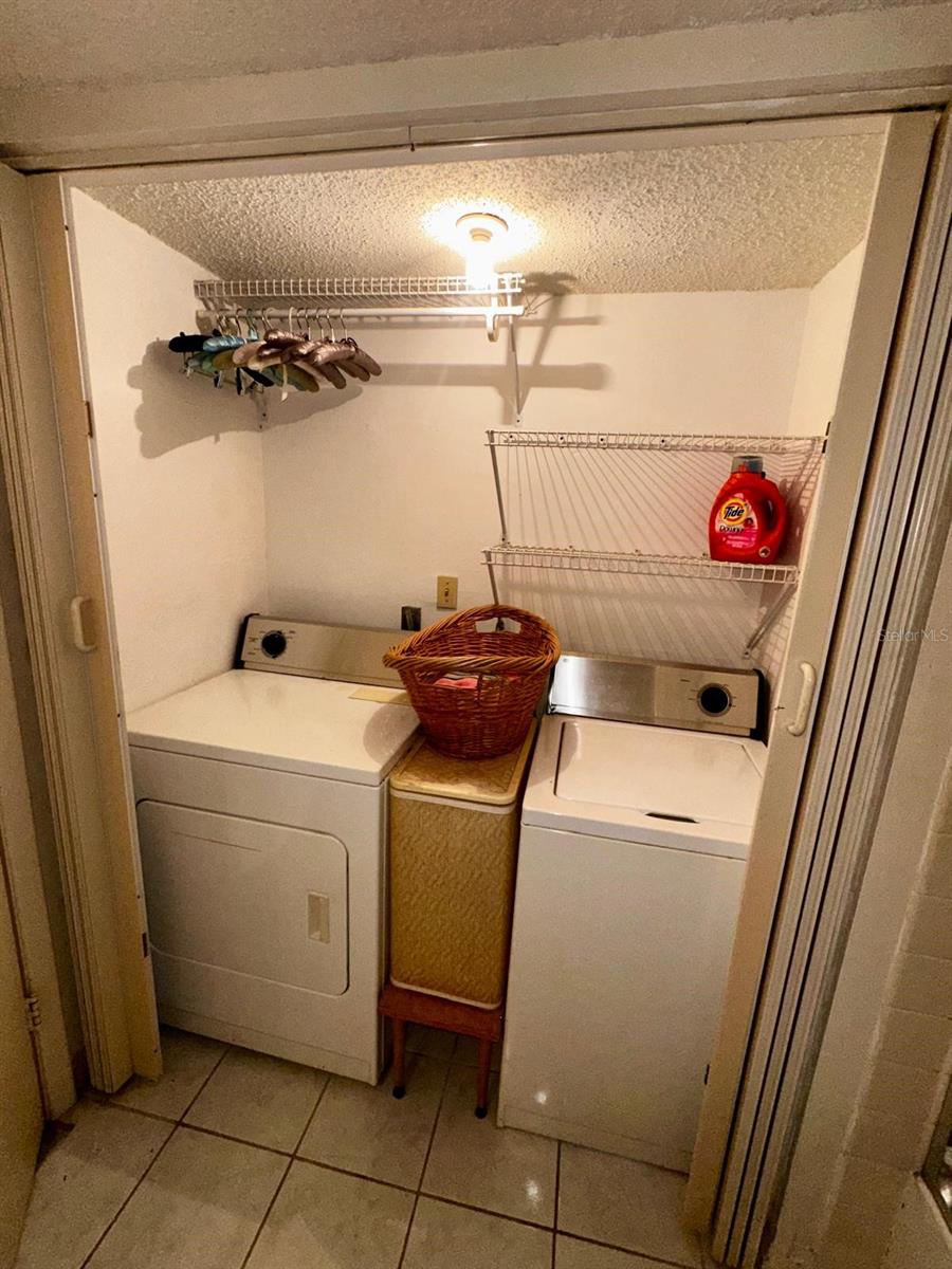 Full Size Laundry inside Main Bathroom
