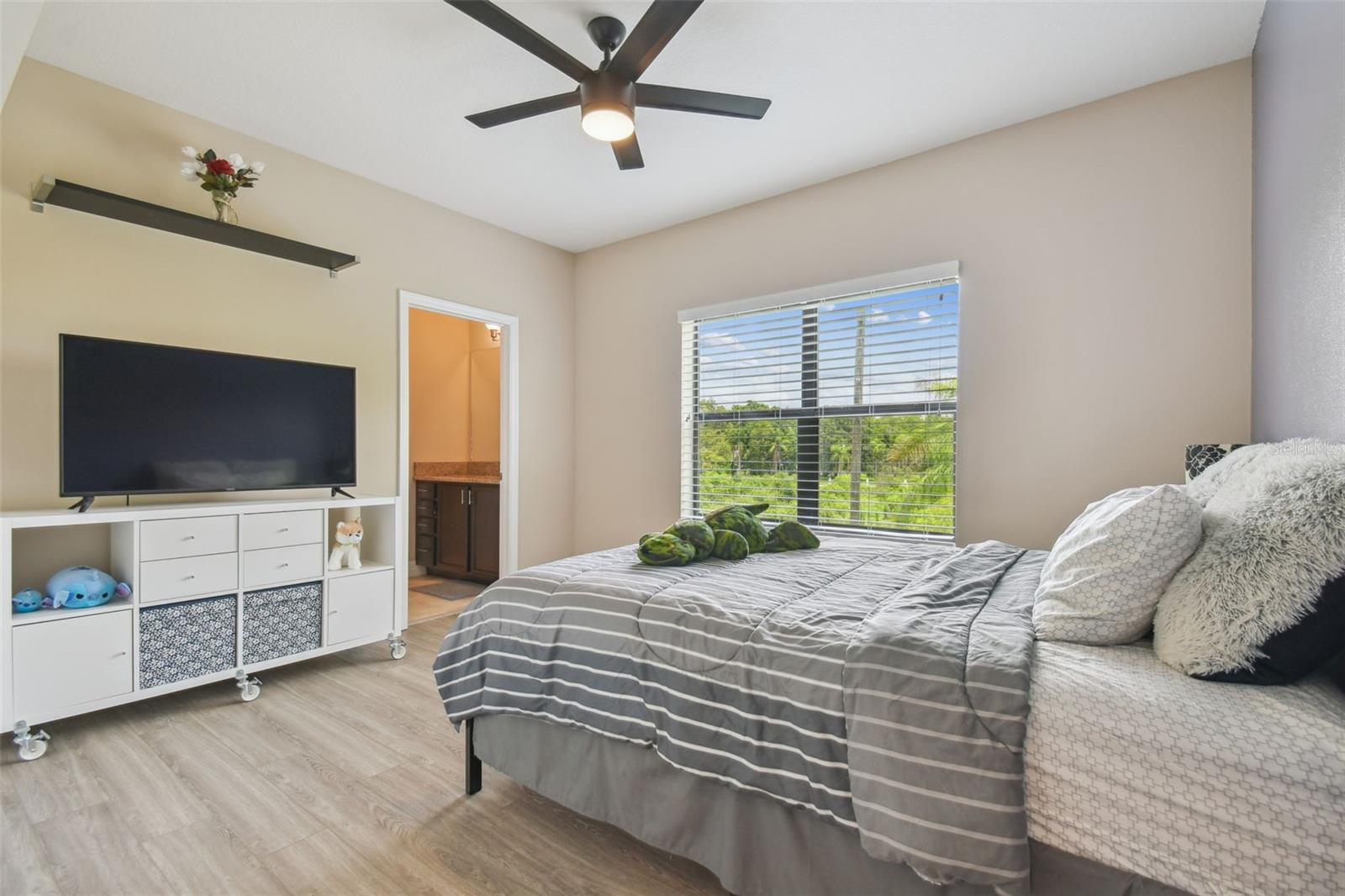 Bedroom 4 with a nice sized wall closet.