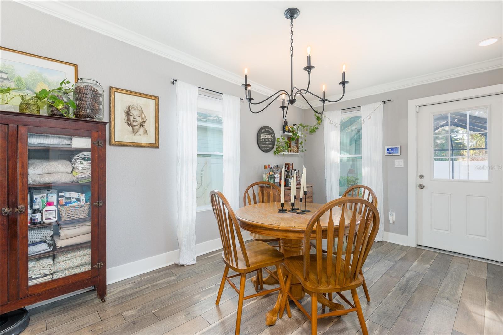 Dining Room with access ti entertainment are