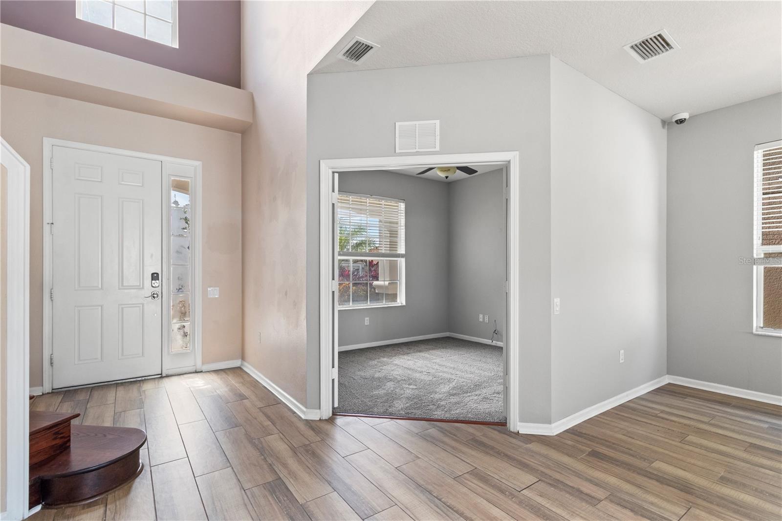 Front entrance & Office