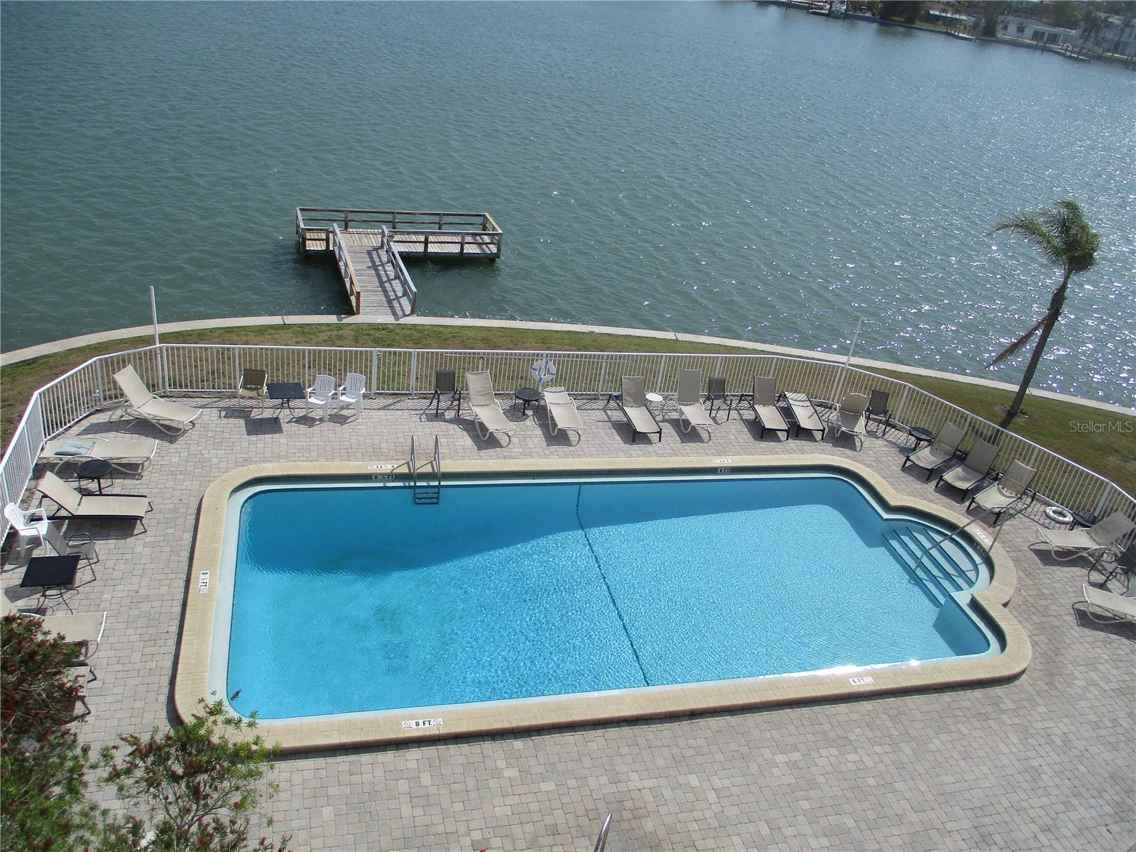 Heated water front Pool