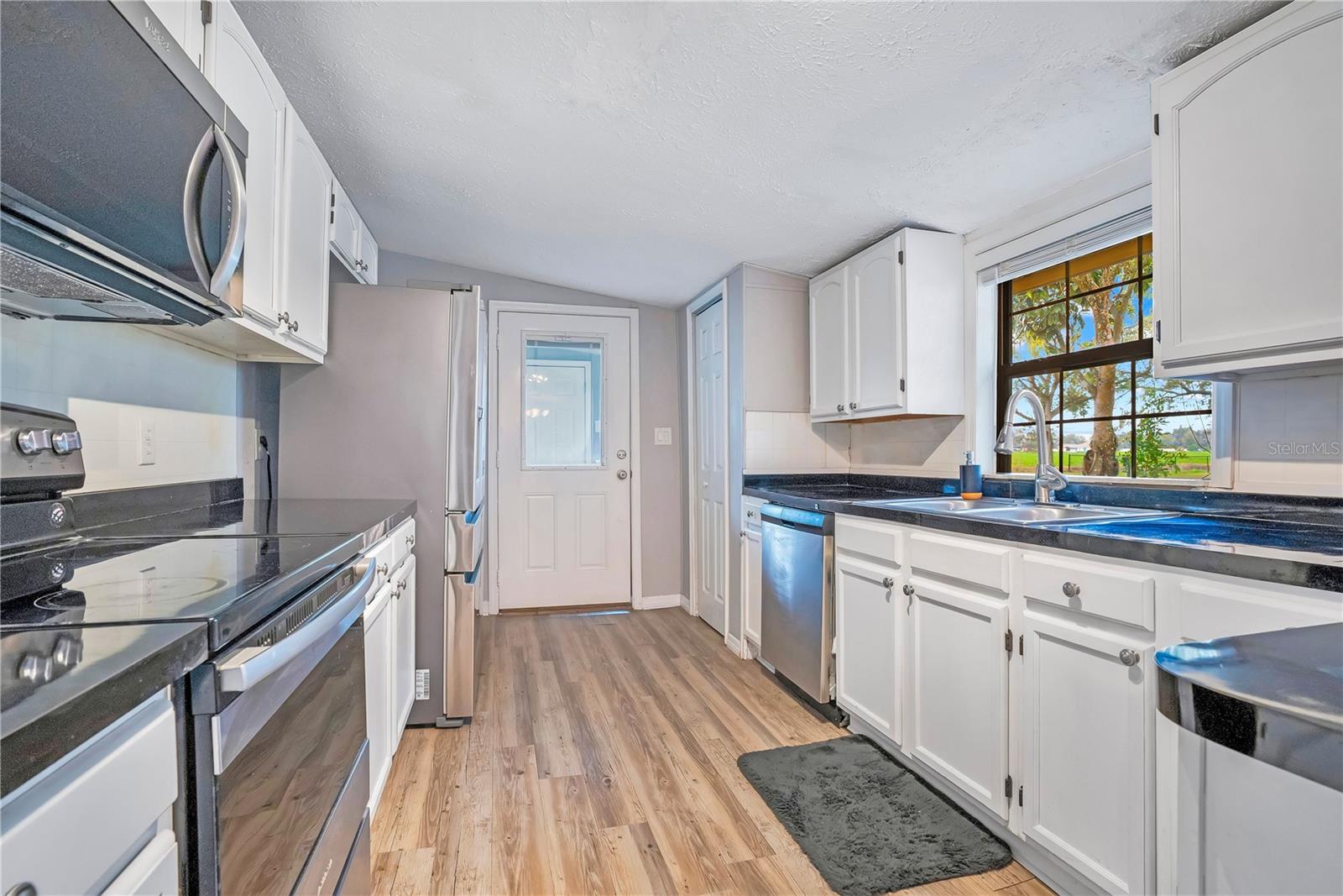 Kitchen, looking towards Laundry Room.