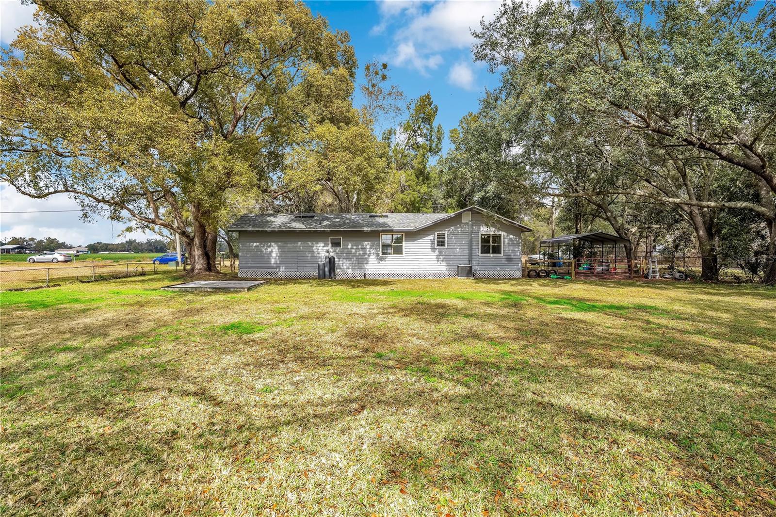 Back of house.backyard.