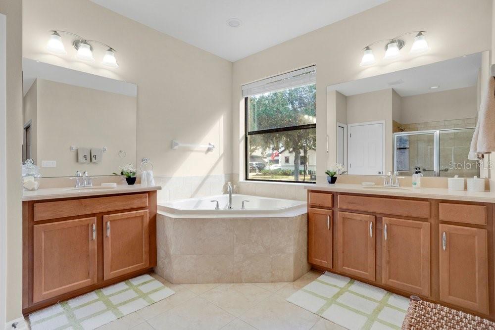 Master Bath & Garden Tub