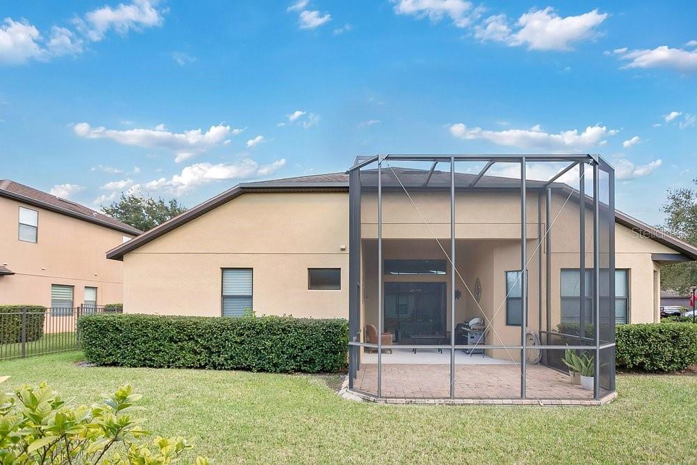 Rear Exterior and Patio