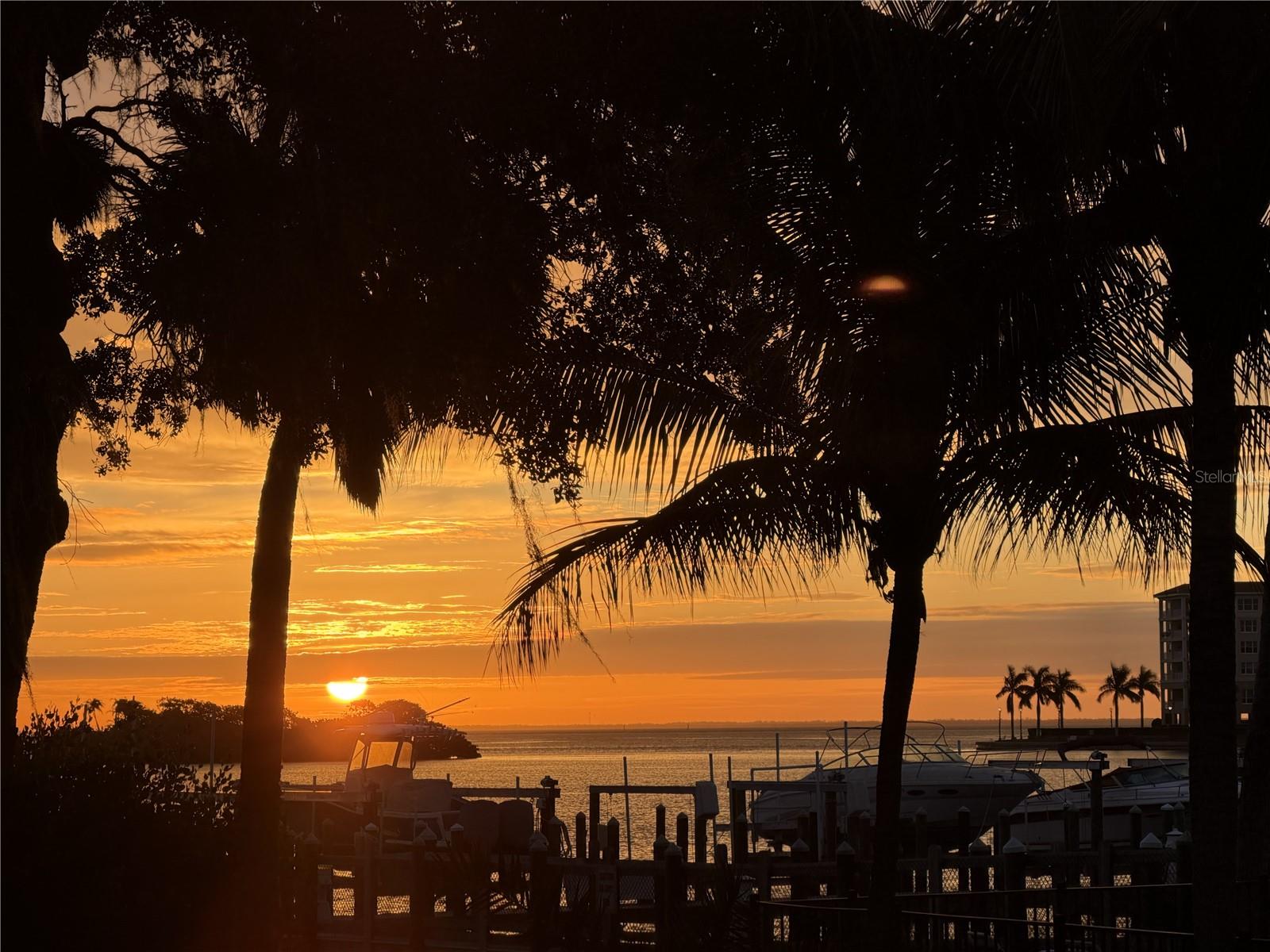 Sunrise Views from patio