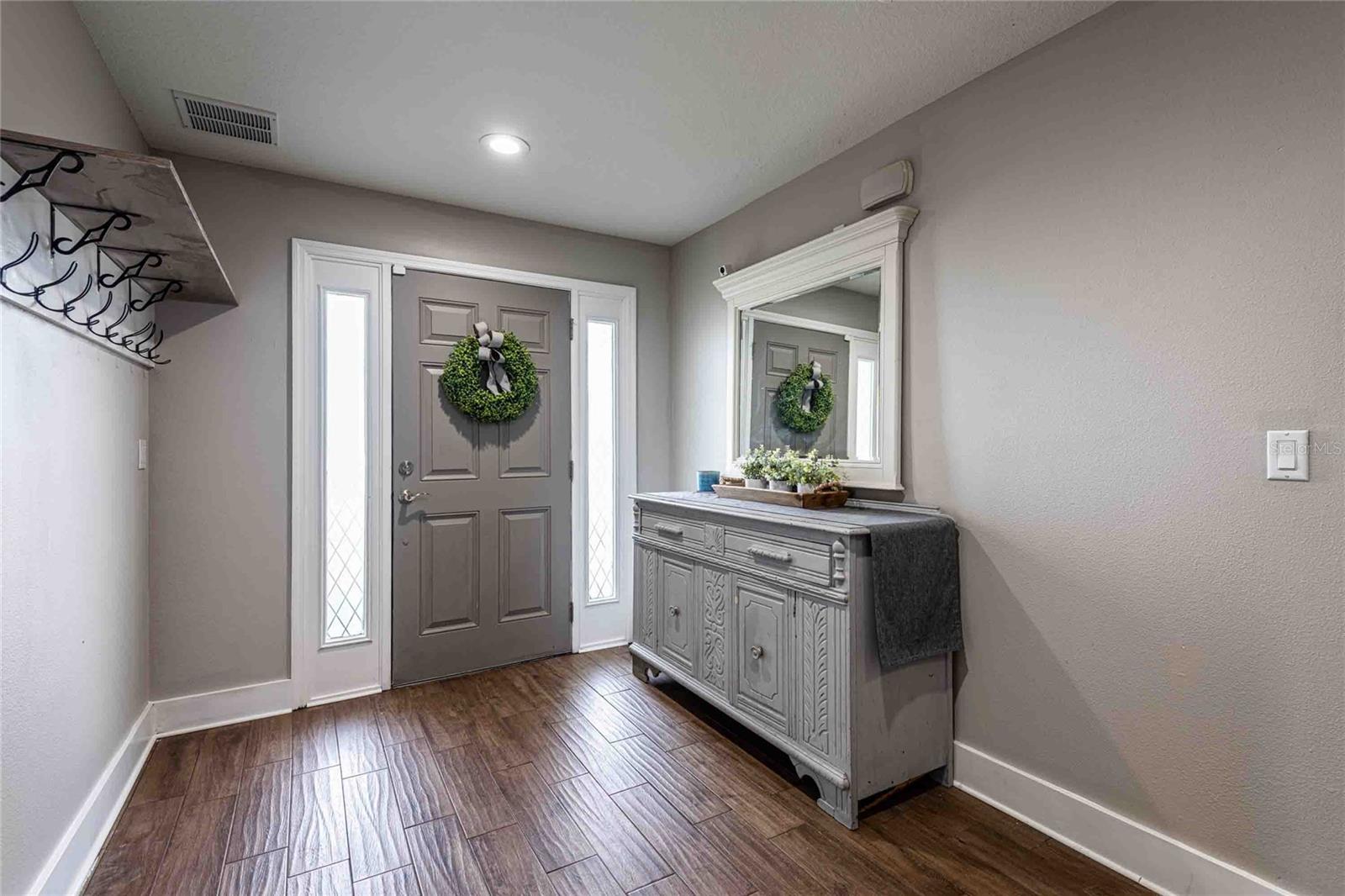 Entryway on the first floor