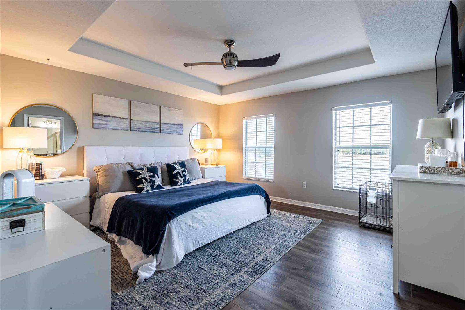 Primary bedroom on the 3rd floor