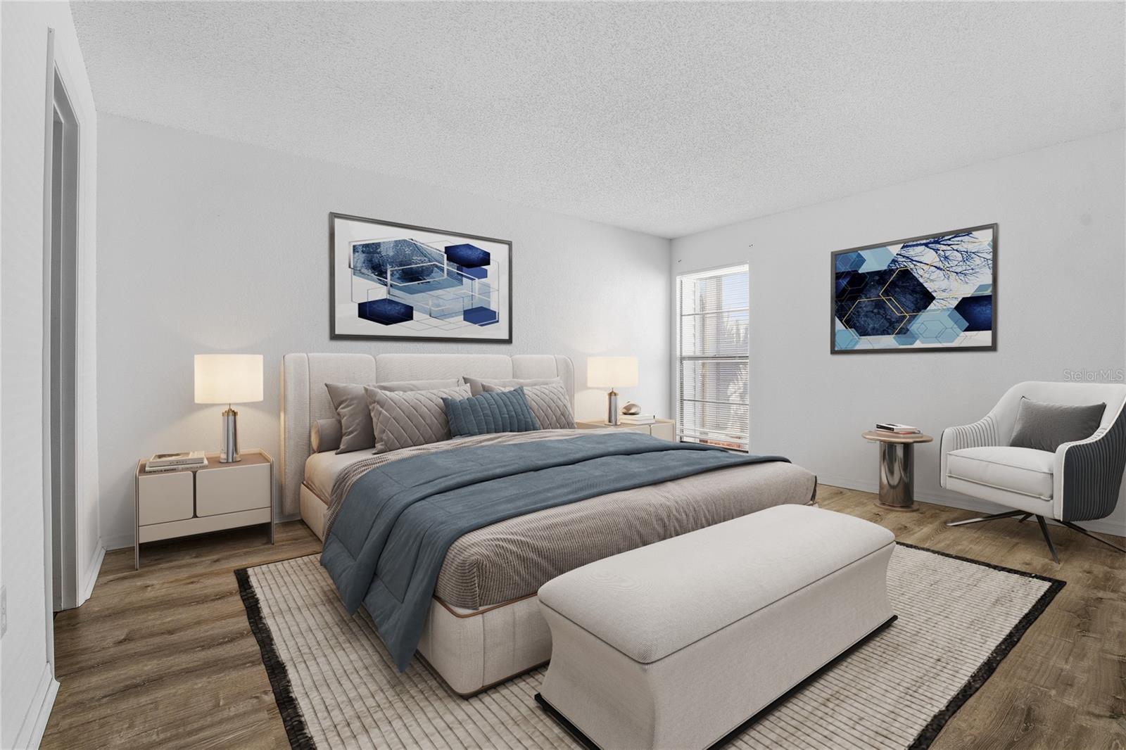 SPACIOUS PRIMARY SUITE