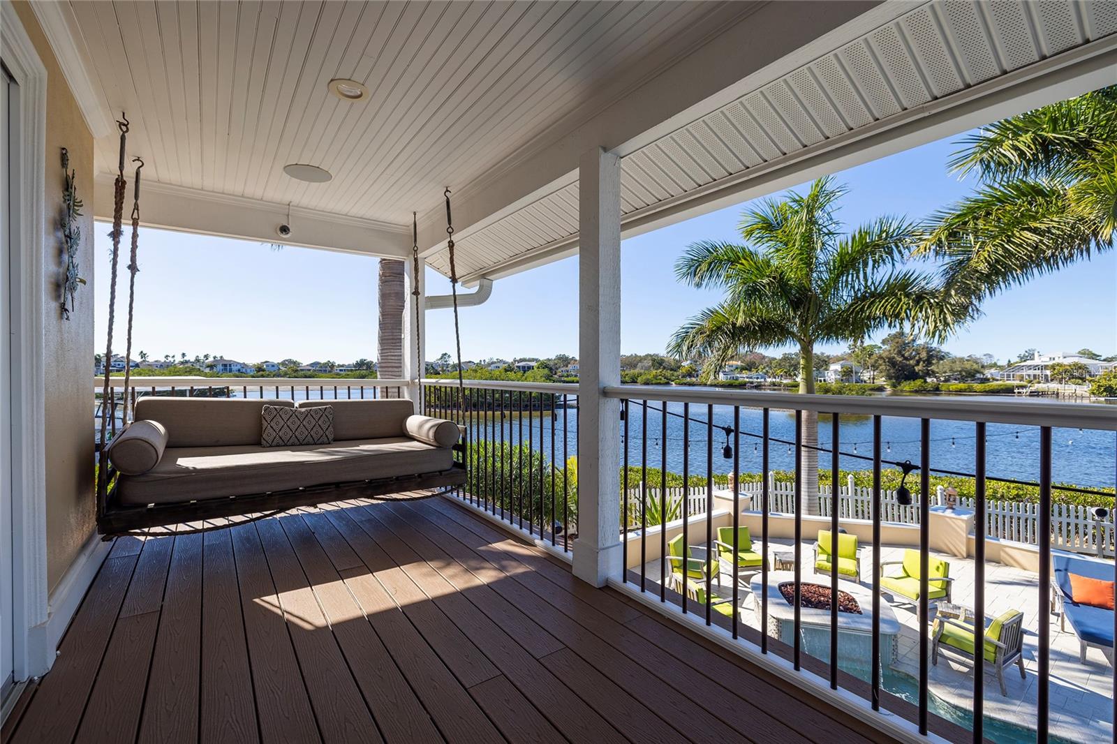 Balcony on second level.  Sliders from Great Room open to this balcony.