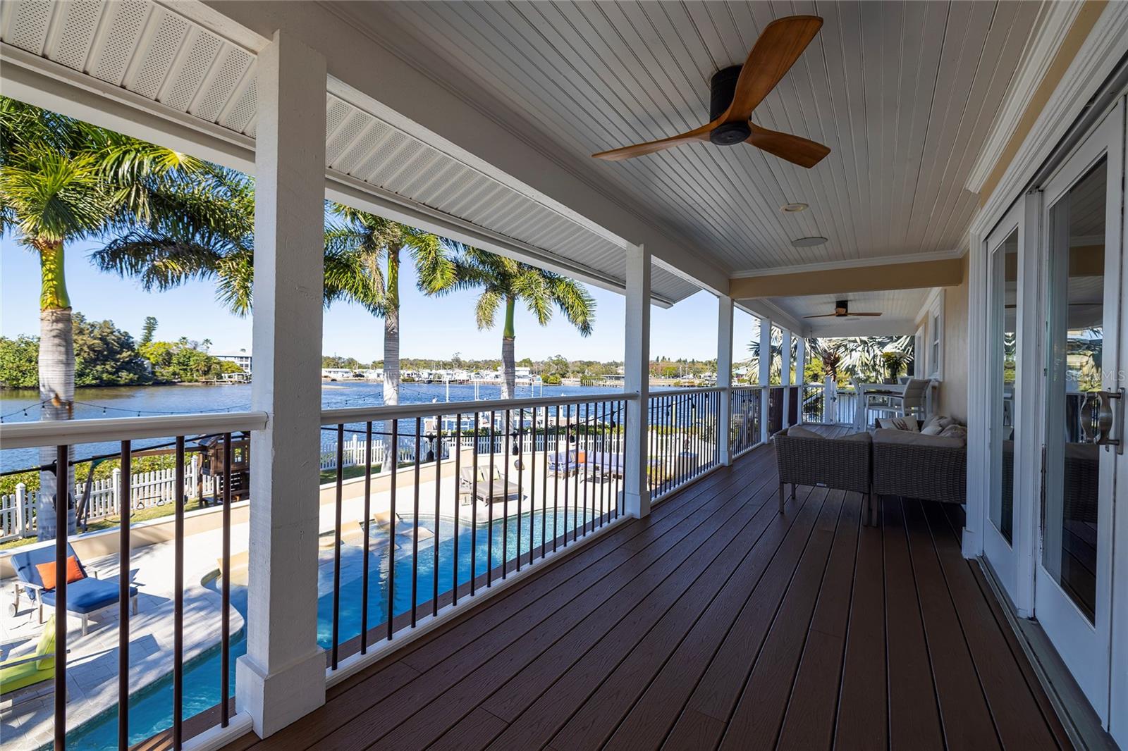 Balcony on second level.  Sliders from Great Room open to this balcony.