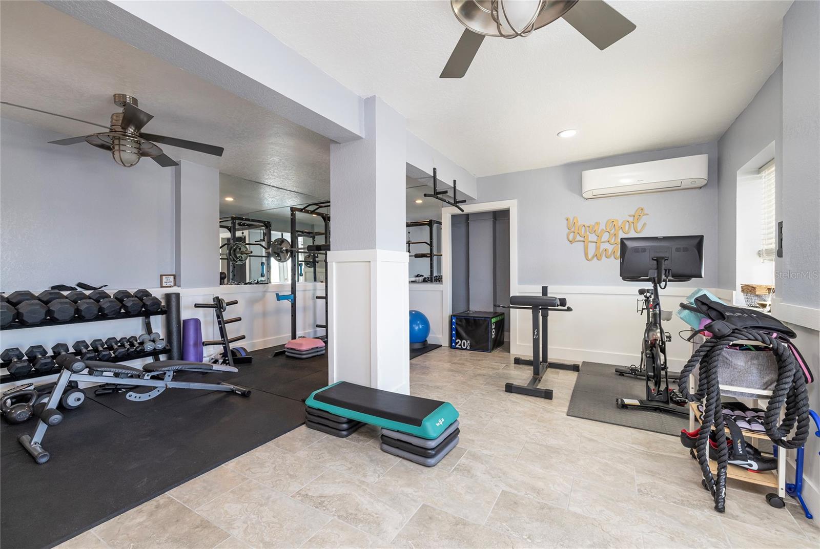 Ground level recreation room not counted in square footage