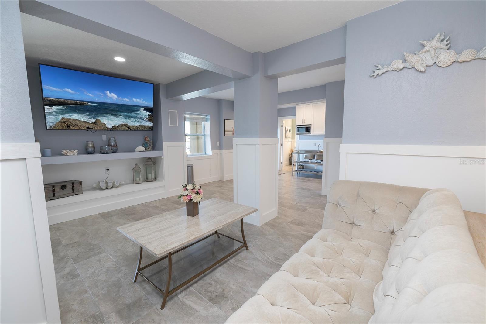 Ground level recreation room not counted in square footage