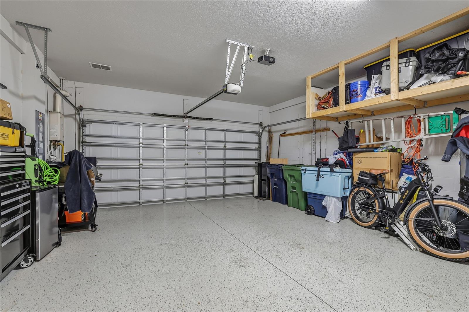2 Car Garage with Storage