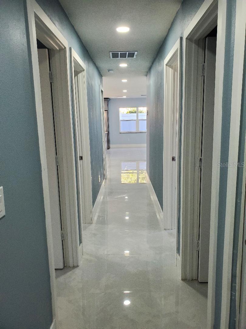 Bedrooms Hallway