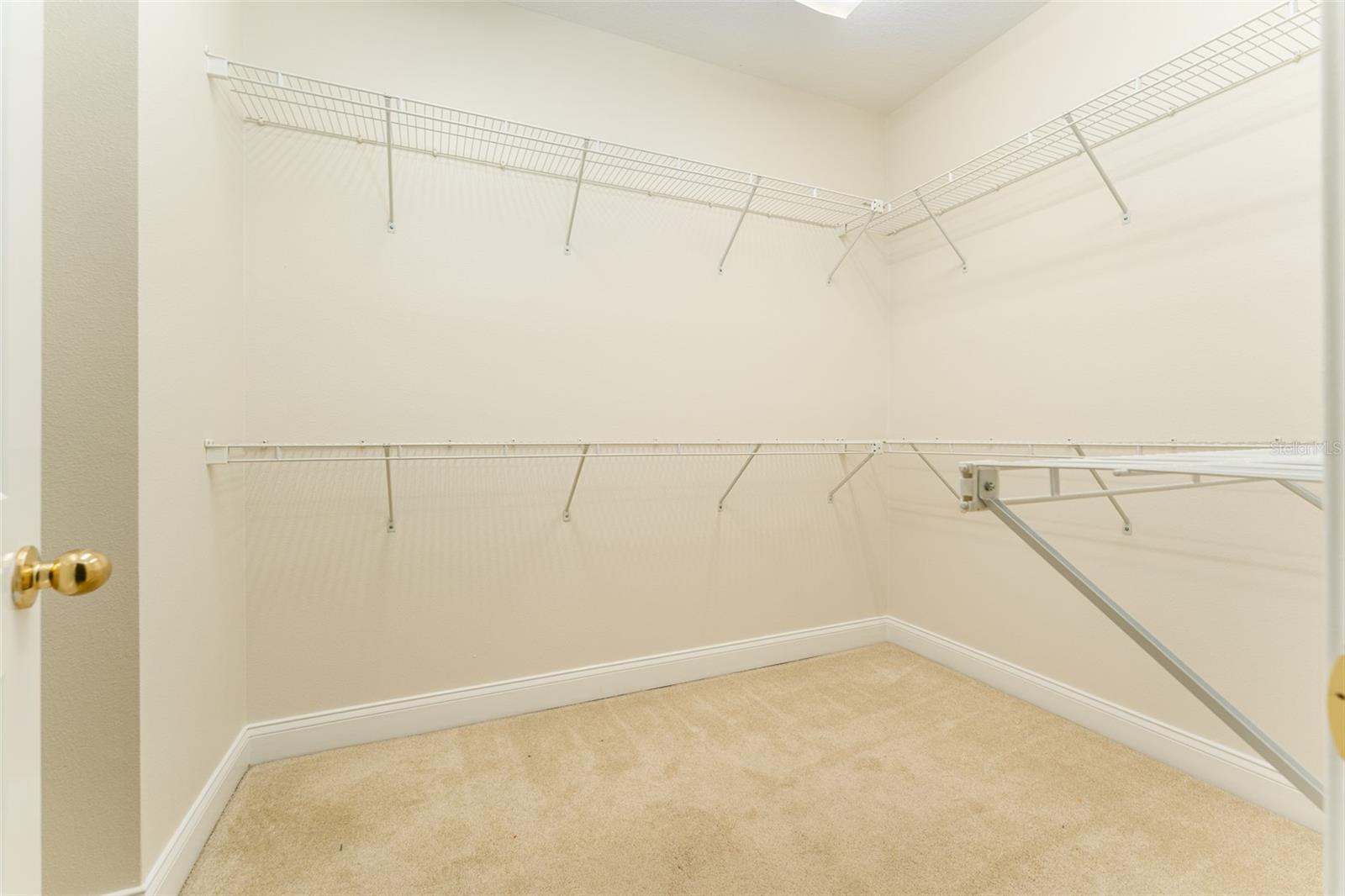 Spacious Primary Walk-in Closet
