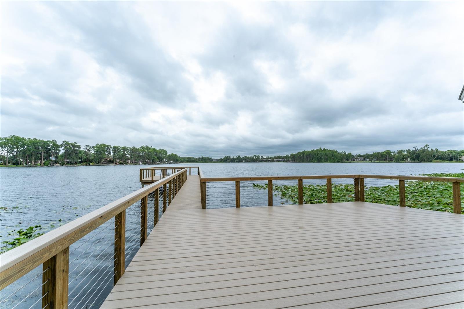 New Dock at Lakeside Community Amenity Center on Lake Ellen