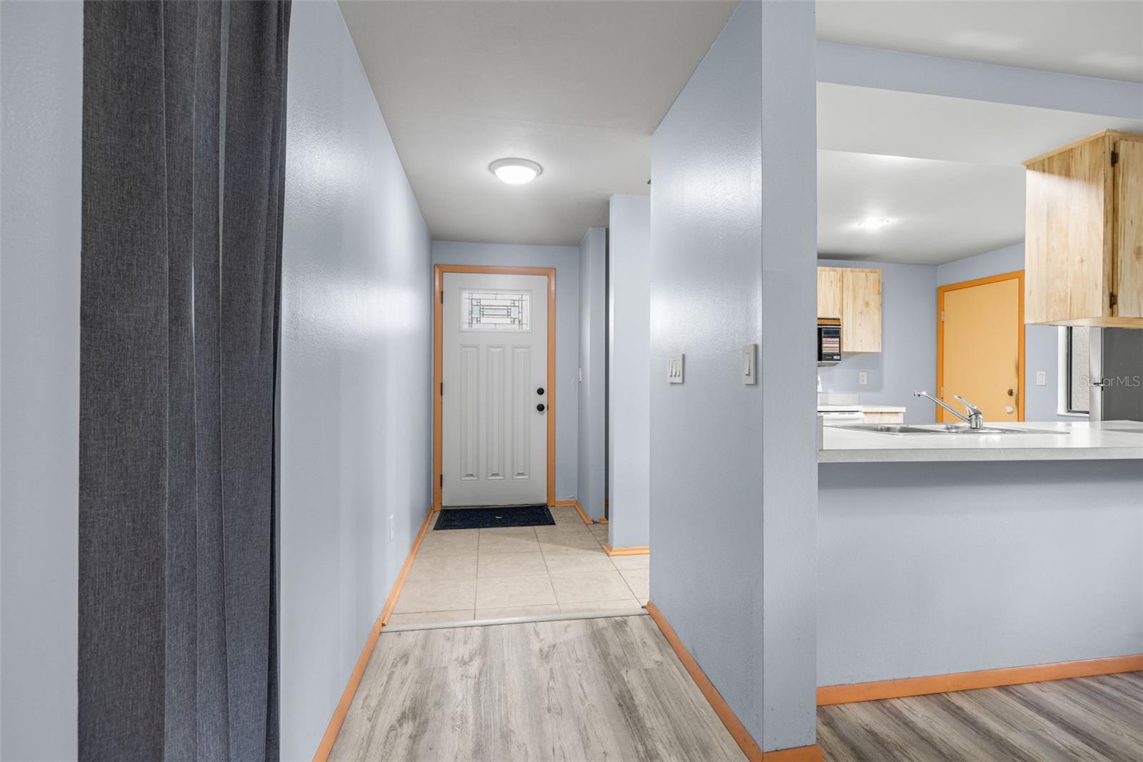 Entry way; new Luxury Vinyl Flooring