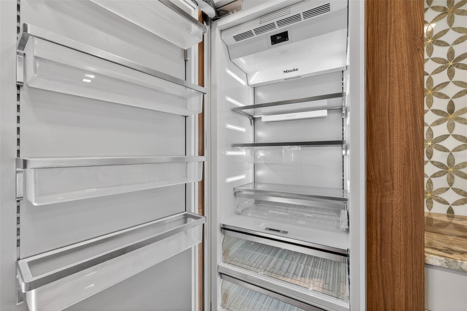 Brand new built in Miele fridge