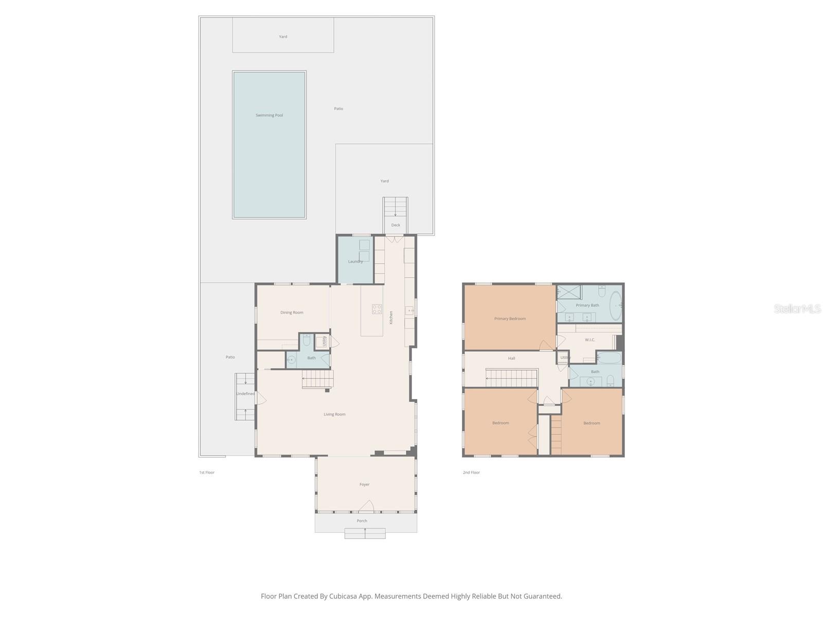 Home layout both floors.