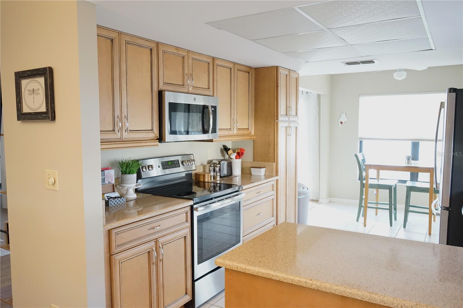 stainless appliances