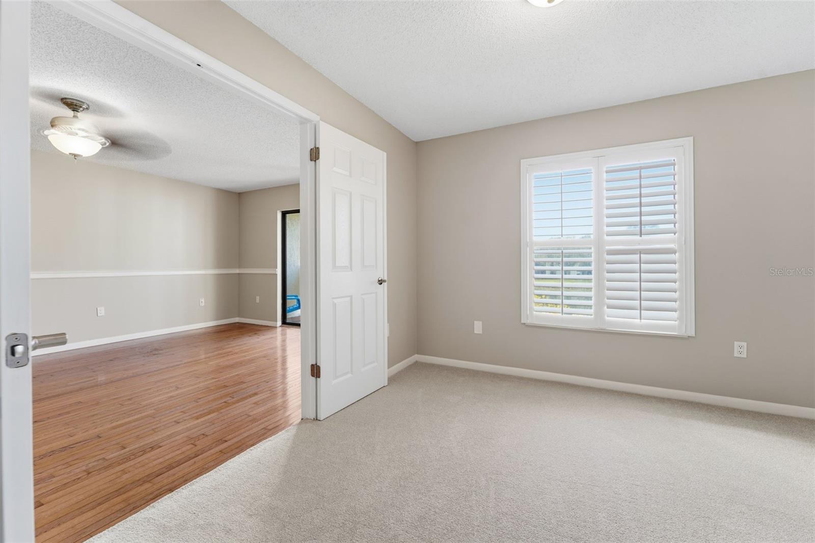 Spare Bedroom by Living Room
