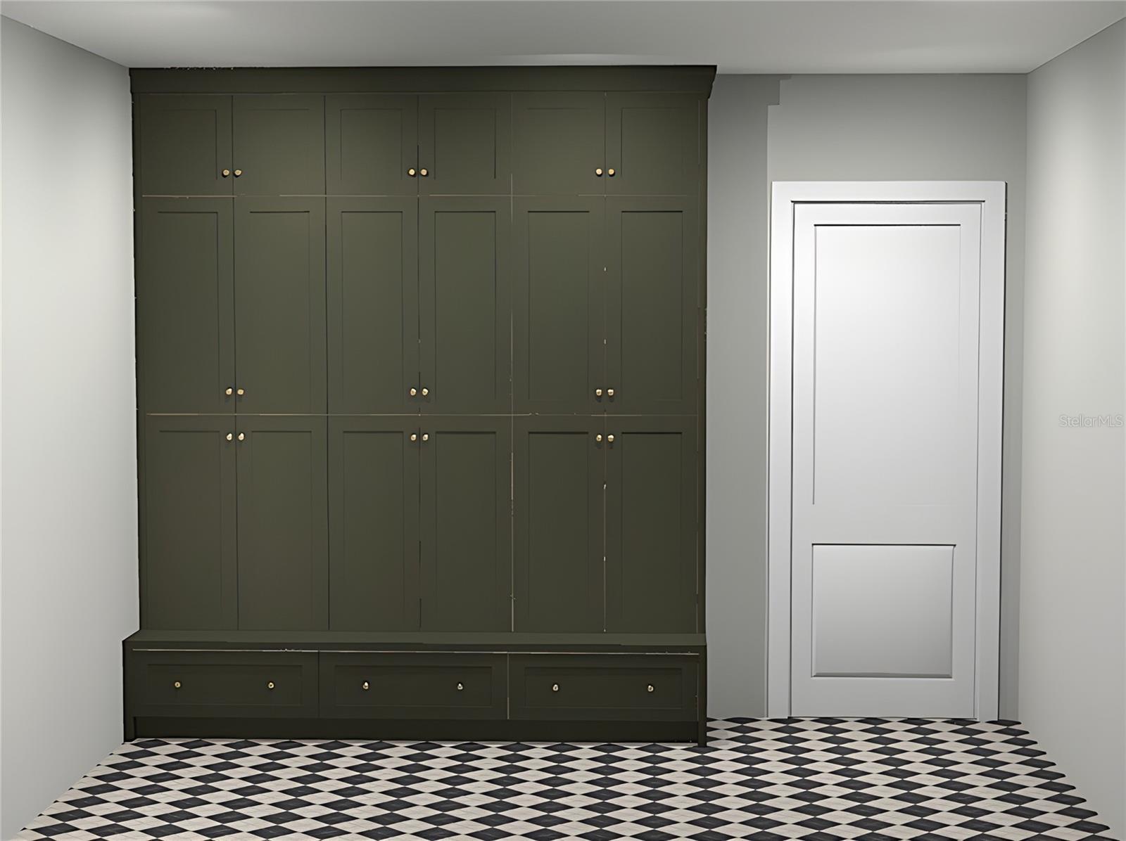 Mudroom Renderings
