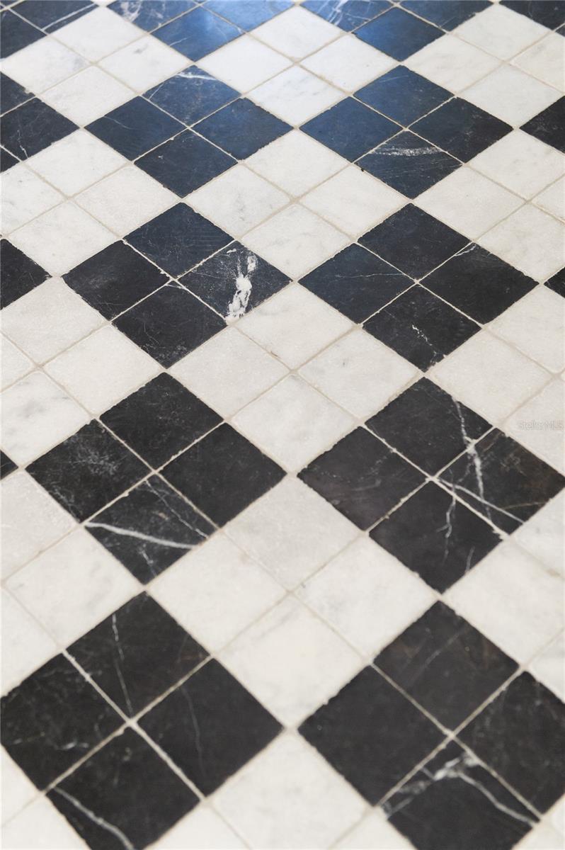 Marble Flooring Mudroom/Downstairs Laundry