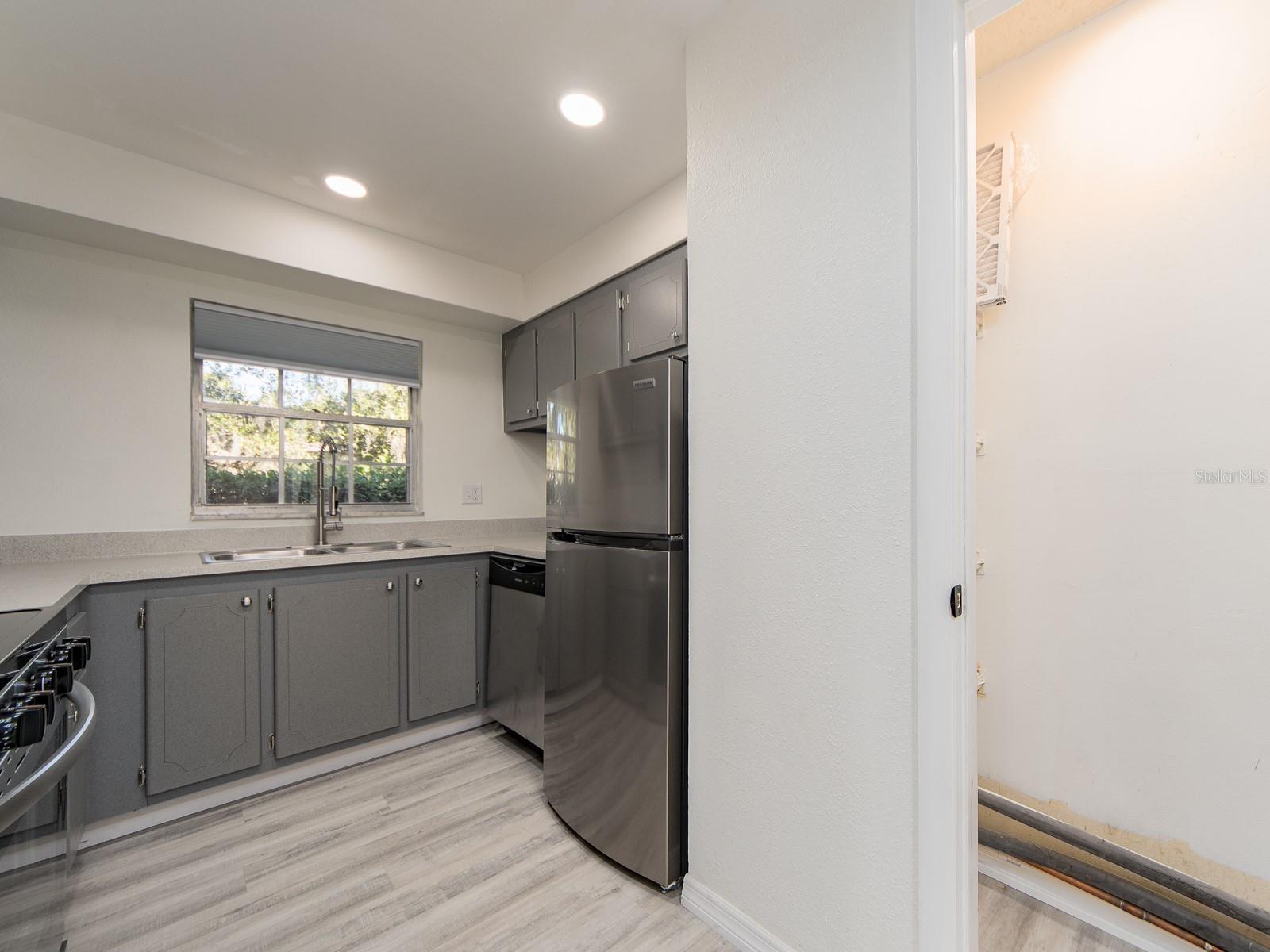 Utility room in kitchen